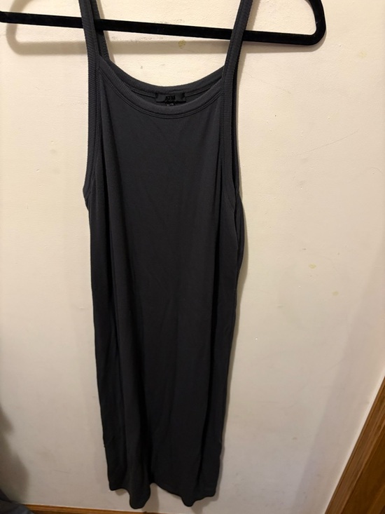 ATM Anthony Thomas Melillo Dresses & Skirts - ATM ribbed modal tank midi dress charcoal XL
